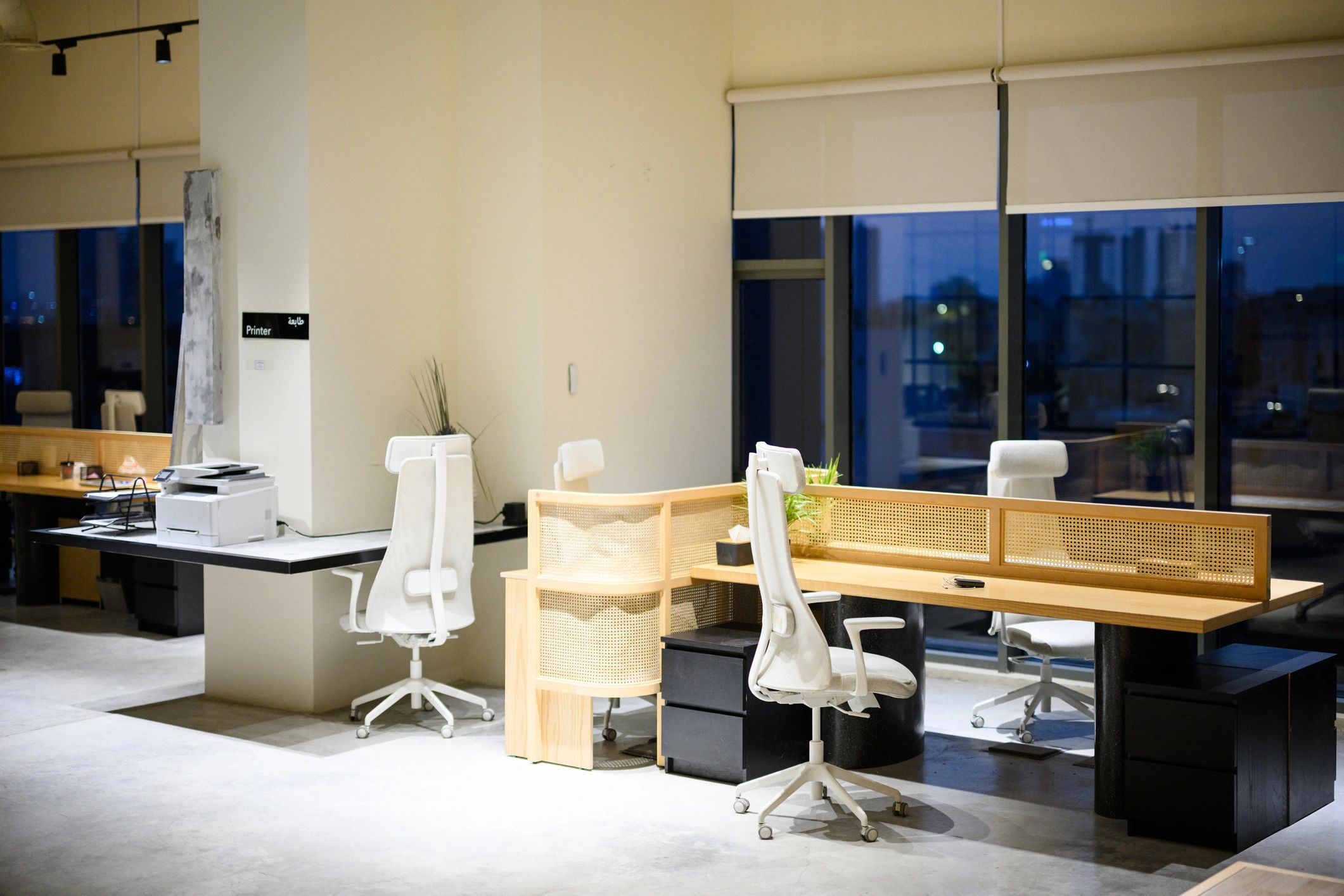 Professional office workspace representing pre-trial preparation